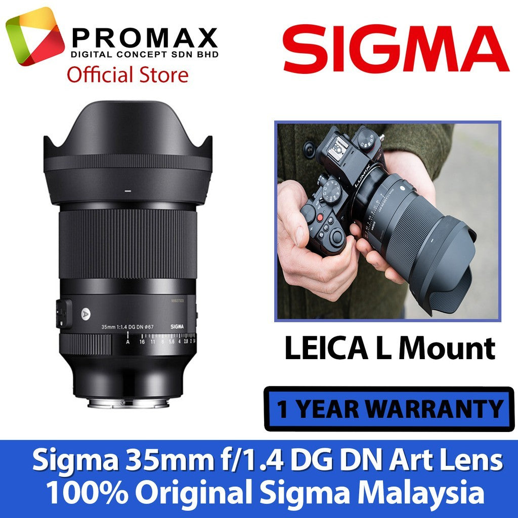 SIGMA 35MM F1.4 DG DN Art Lens (Sony FE)