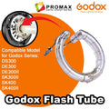 Godox Flash Tube Bulb For Studio Strobe Light DS300 DE300 DE300II SK300II SK400 SK400II