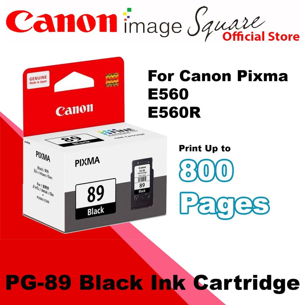 Canon PG-89 Black/CL-99 Colour Ink Cartridge Refill PG89 CL99 Black Colour Ink For E560 E560R Printer