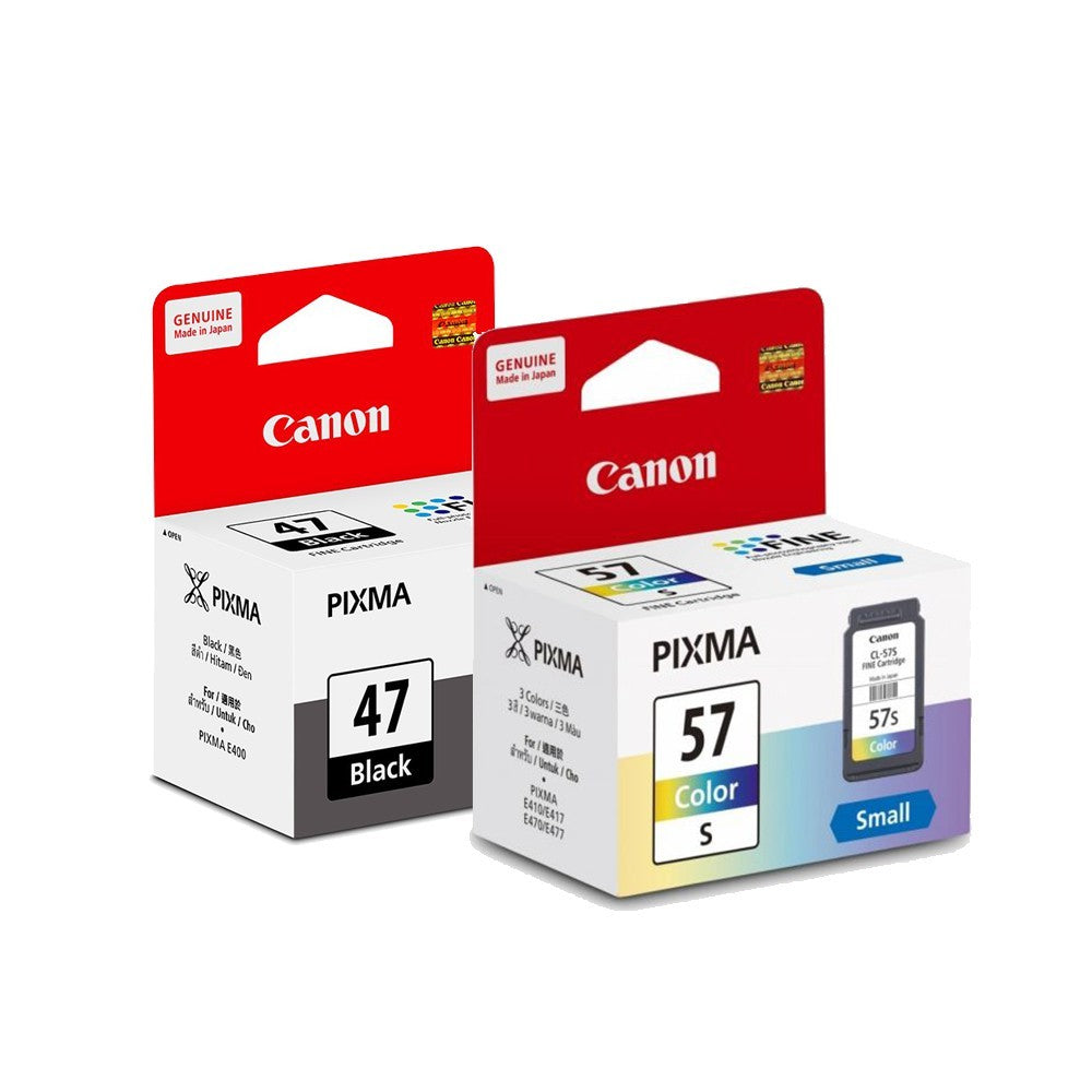 [Ship Out 24 Hrs] Canon PG-47 / CL-57 / CL-57S Ink Cartridge E3170 E410 E4270 E470 PG47 CL57 CL57s
