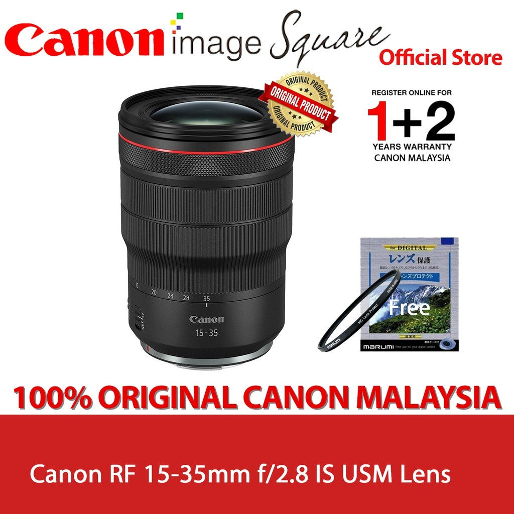 Canon RF 15-35mm f/2.8L IS USM RF15-35mm (3 Years Warranty ) for EOS R Series