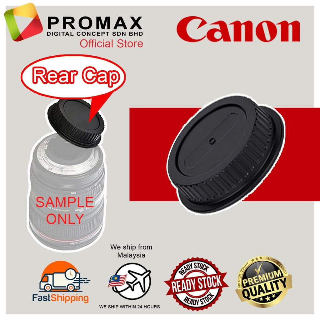 [Ready Stock] Camera SLR Mirorless Body Cap & Rear Lens Cap Cover Set for Canon Nikon Sony Fujifilm Olympus Micro 4/3 FT