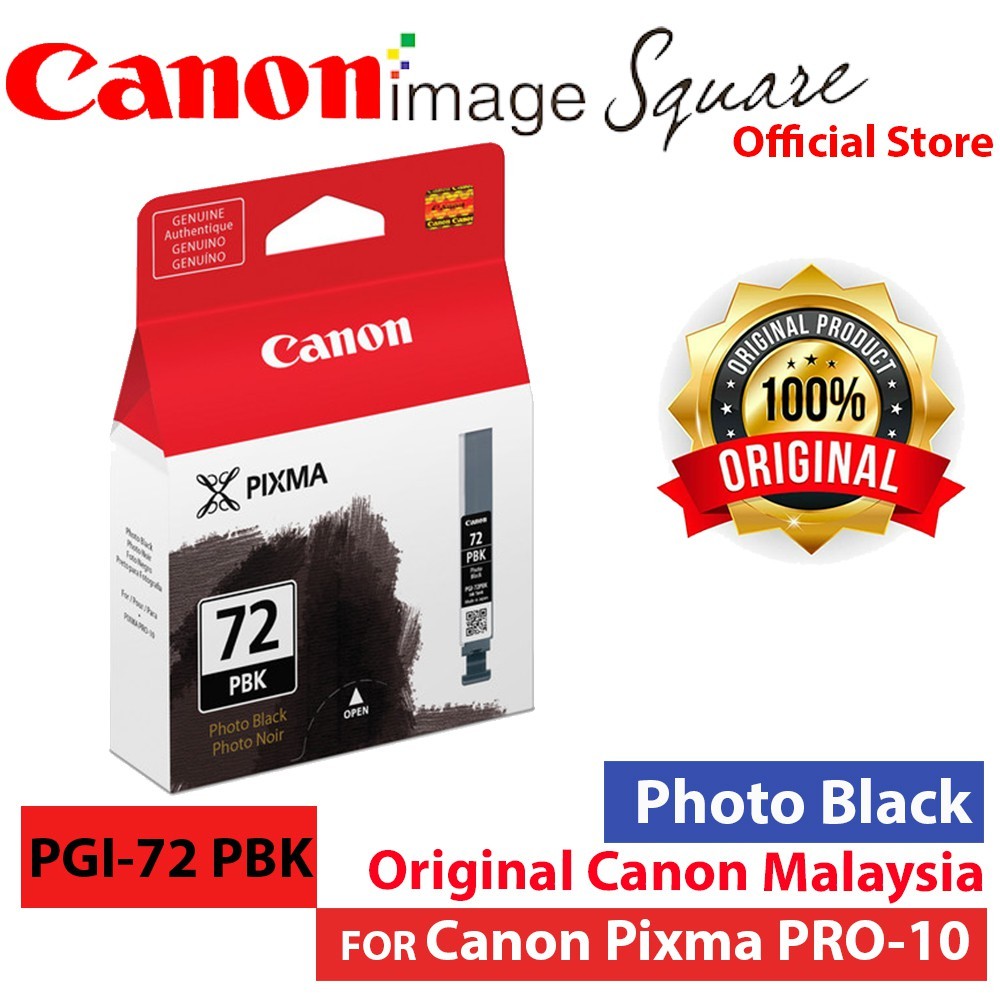 Canon Ink Cartridges PGI-72 pgi 72 pgi72 PBK/PM/PC/CO/MBK/GY/R/C/Y/M For Canon PIXMA PRO 10