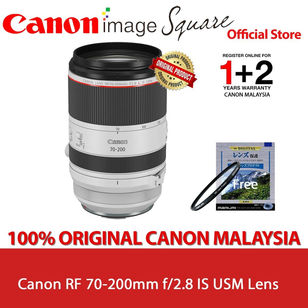 Canon RF 70-200mm f2.8L IS USM (Canon Malaysia 3 Years Warranty ) RF70-200MM for EOS R Series