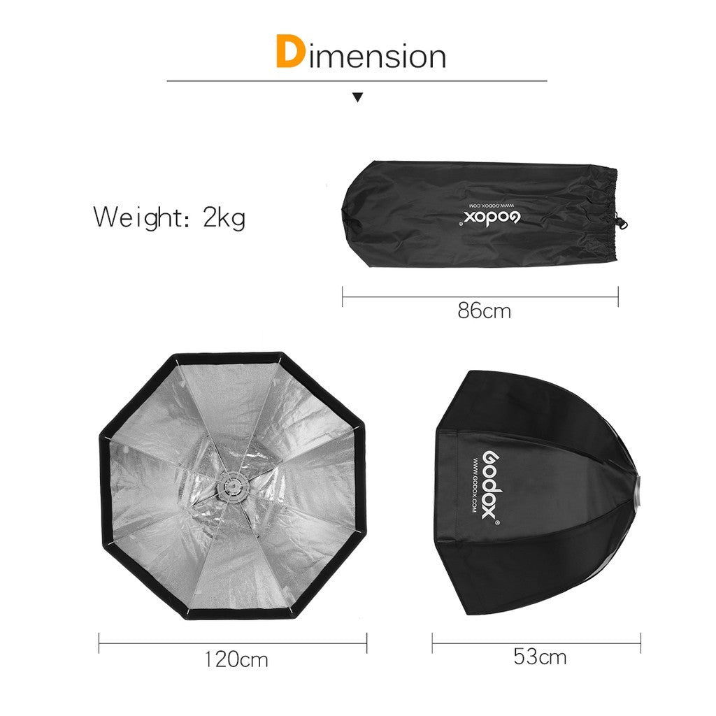 GODOX SB-UE SB-GUE Grid Bowens Softbox 120cm 80cm 95cm SBUE SBGUE