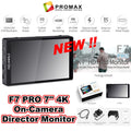 Feelworld F7 PRO 7 Inch 3D LUT Touch Screen 4K 60Hz DSLR Camera Monitor 1920x1200 IPS Panel F970 External Power Kit