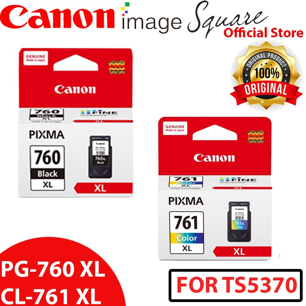 (CHEAPEST!) Canon PG-760 CL-761 PG760 XL CL-761 XL PG760 CL761 XL PG-760XL CL-761XL Ink For TS5370