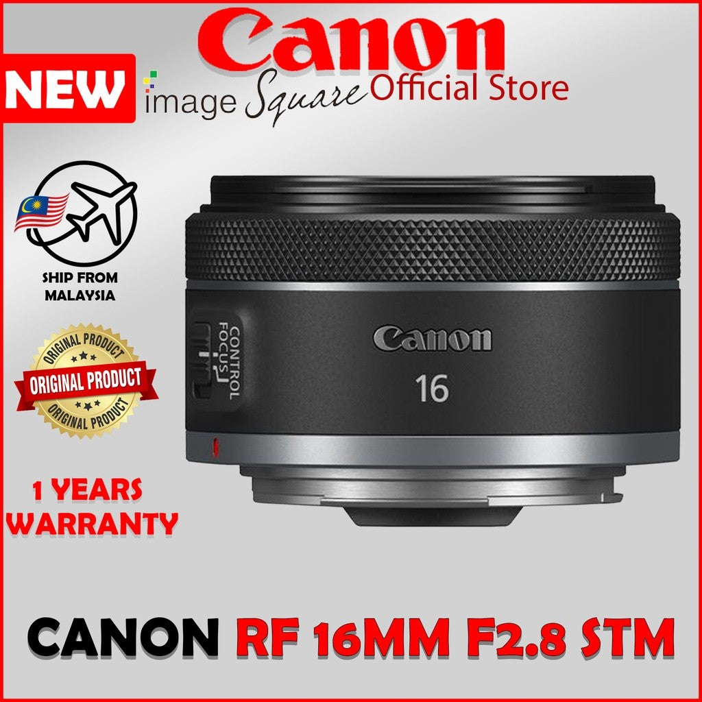 Ready Stock! CANON RF 16MM F2.8 STM RF16MM