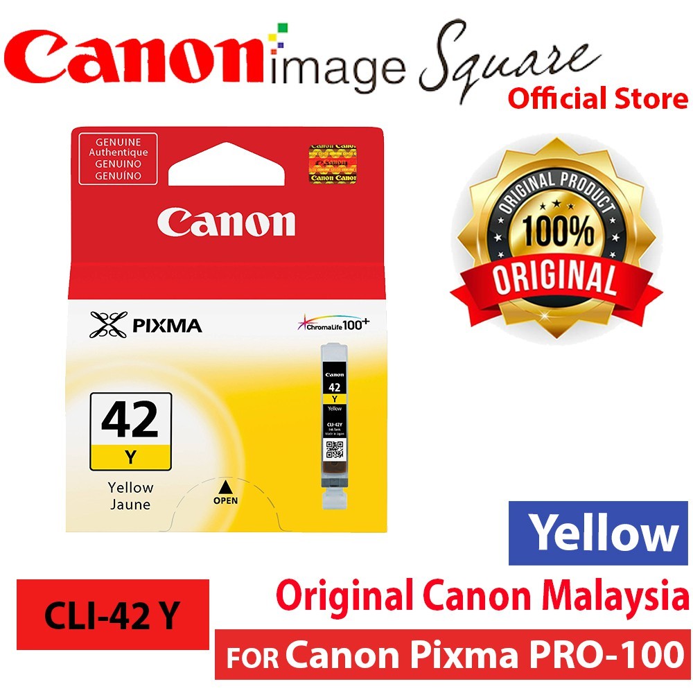 Canon Ink Cartridges CLI-42 cli 42 cli42 (BK/C/Y/M/PM/PC/GY/LGY )For Canon PIXMA PRO 100