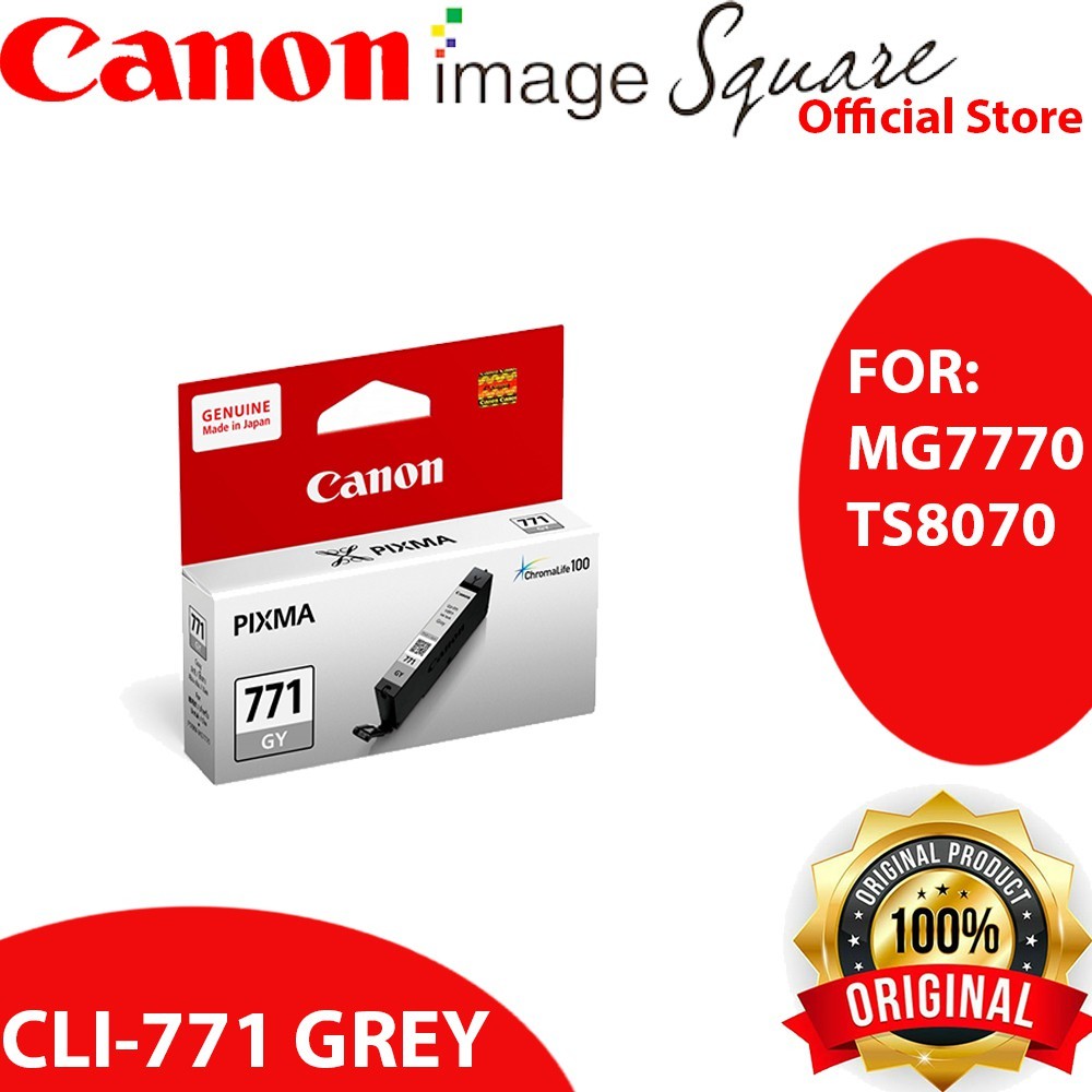 CANON CLI-771 CLI-771XL INK (C/Y/M/BK) PGI-770 PGBK PGI-770XL XL PGBK INK