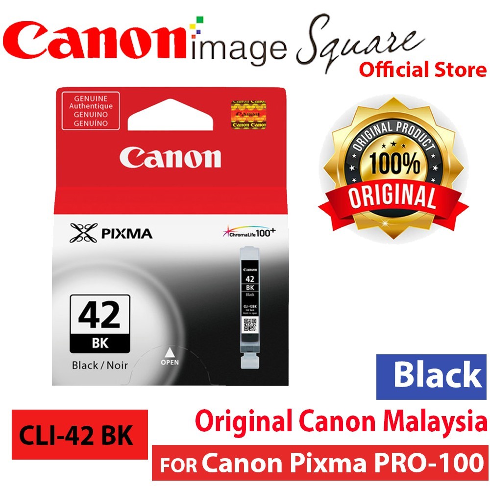 Canon Ink Cartridges CLI-42 cli 42 cli42 (BK/C/Y/M/PM/PC/GY/LGY )For Canon PIXMA PRO 100