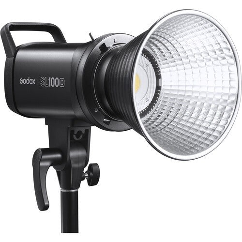 Godox SL100D SL-100D SL100 SL-100 Daylight LED Video Light 5600K SINGLE Bandoor Set Snoot Set