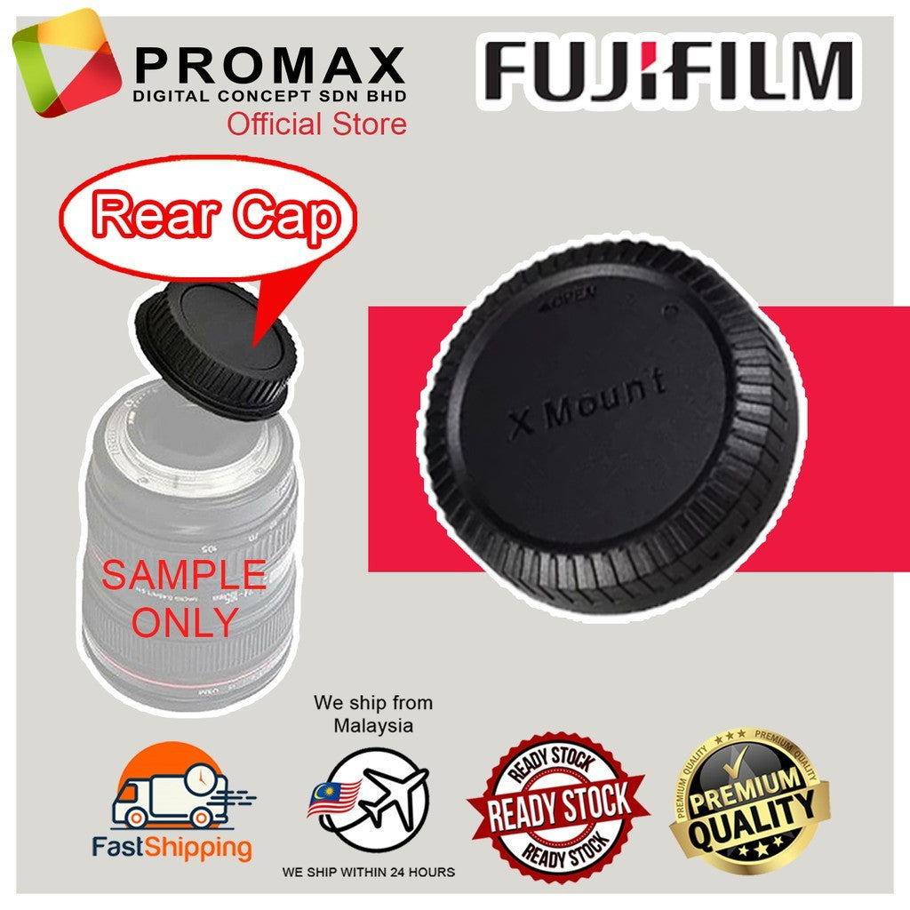 [Ready Stock] Camera SLR Mirorless Body Cap & Rear Lens Cap Cover Set for Canon Nikon Sony Fujifilm Olympus Micro 4/3 FT