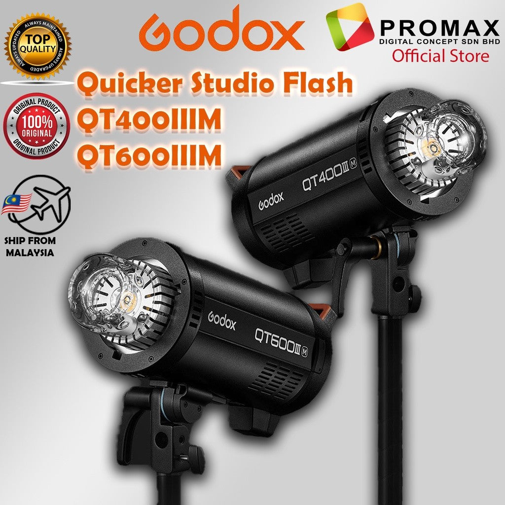 Godox Quicker Studio Flash QT400IIIM / QT600IIIM QT400III M QT600III M