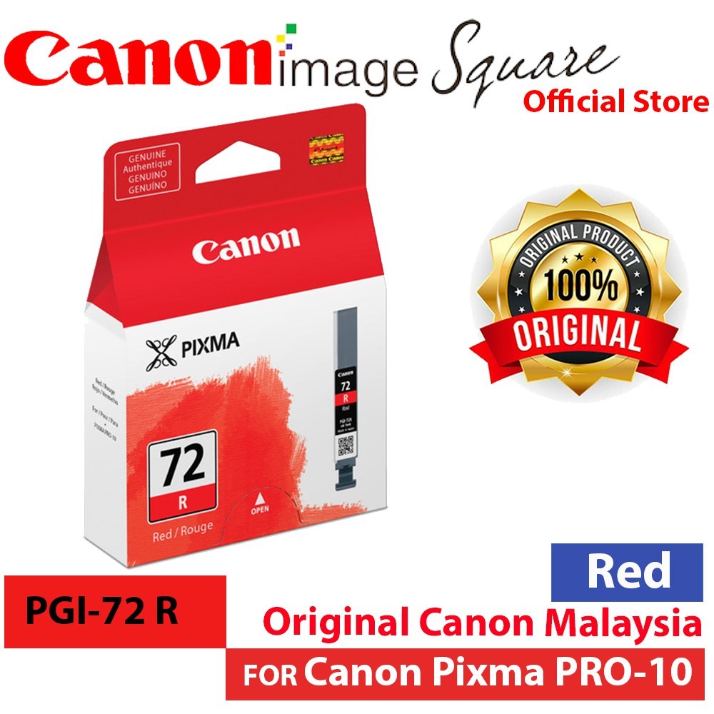 Canon Ink Cartridges PGI-72 pgi 72 pgi72 PBK/PM/PC/CO/MBK/GY/R/C/Y/M For Canon PIXMA PRO 10