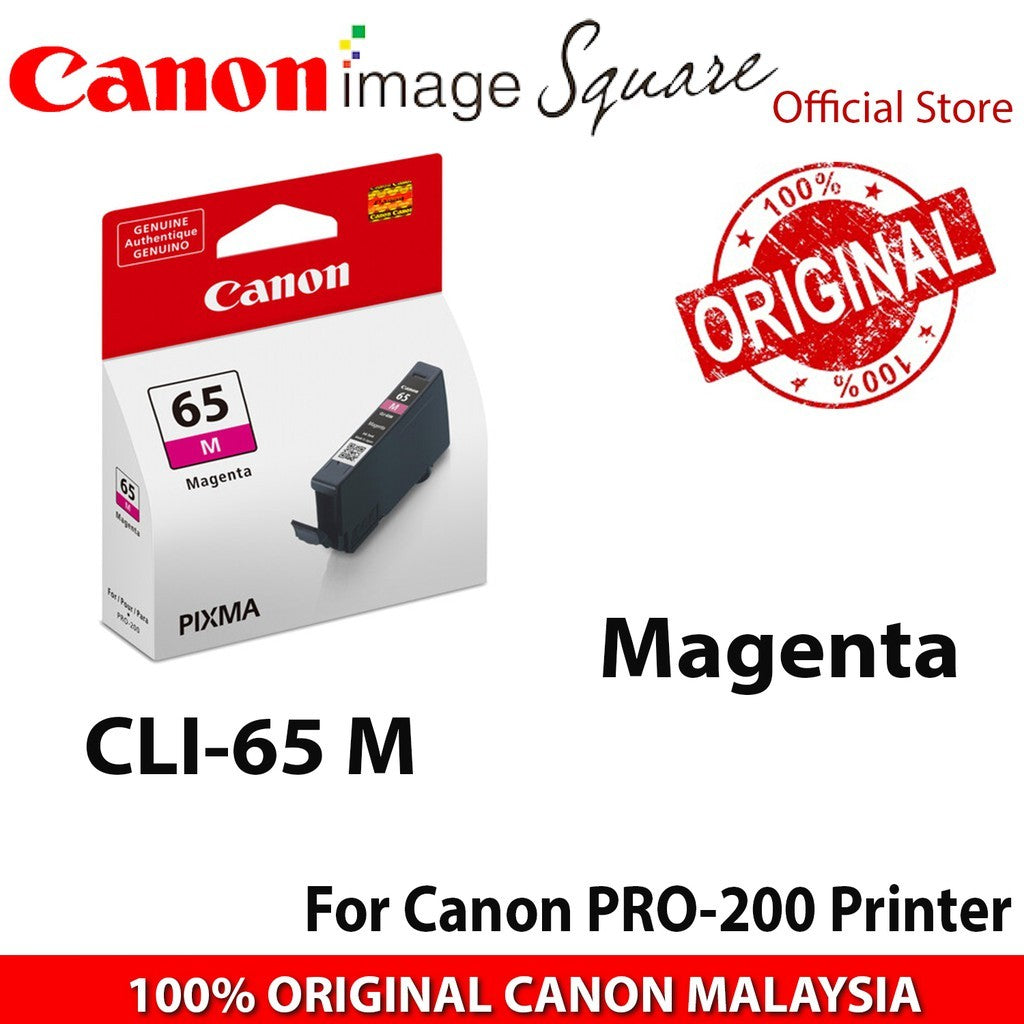 Canon Ink Cartridges CLI-65  cli 65 cli65 (BK/C/Y/M/PM/PC/GY/LGY ) For Canon PIXMA PRO 200