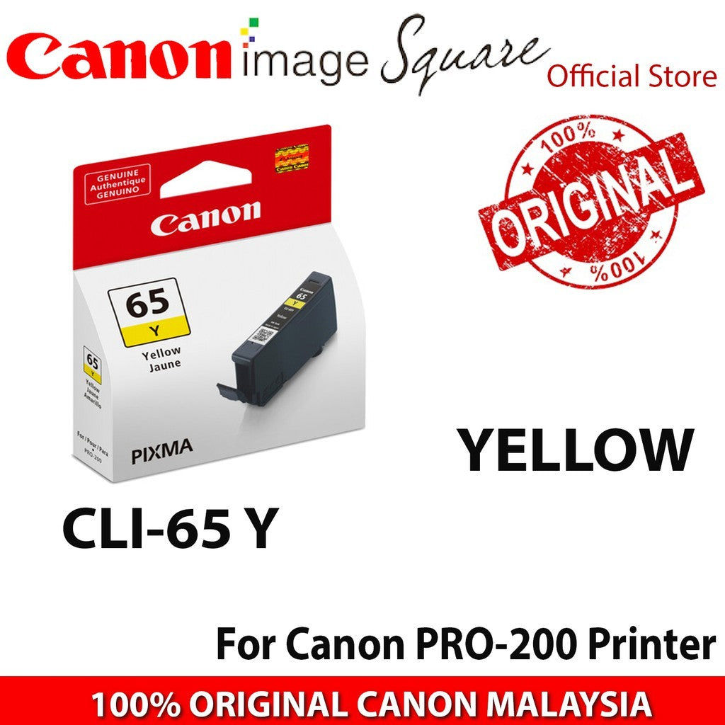Canon Ink Cartridges CLI-65  cli 65 cli65 (BK/C/Y/M/PM/PC/GY/LGY ) For Canon PIXMA PRO 200