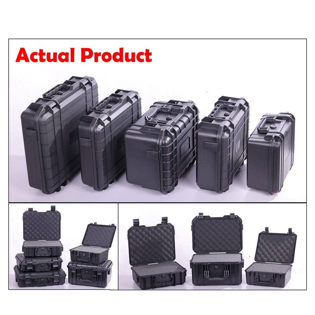 ProMax Hard PP Carry Case Tool Box Storage Bag PP Carrying case Hardcase Include Sponge Foam camera Kotak motosikal