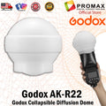 Ready stock!! GODOX AK-R22 Collapsible Diffusion Dome For AD100 AD200 pro V1
