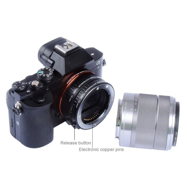Viltrox DG-NEX Automatic Extension Tube Set Sony NEX mirrorless camera 1 Yr Warranty Viltrox Malaysia