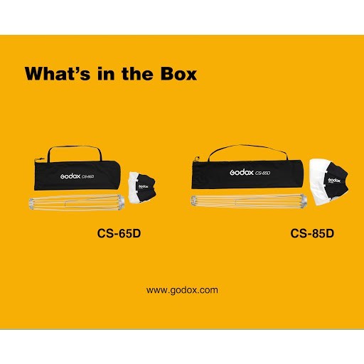 Godox Collapsible Lantern Softbox CS-65D 65CM CS65D CS65 / CS-85D 85CM CS85D CS85 GODOX Malaysia