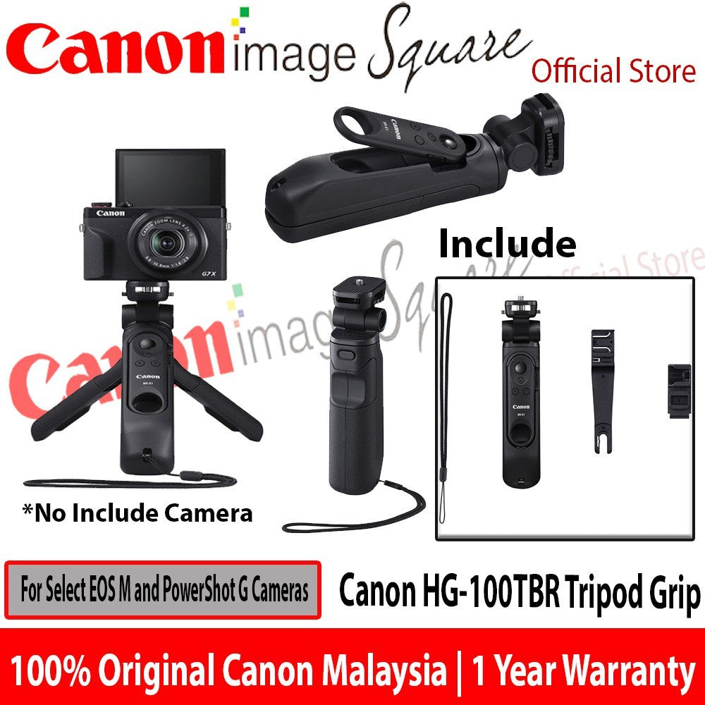 Canon HG-100TBR Tripod Grip For EOS M EOS R and PowerShot G Camera HG100TBR HG100