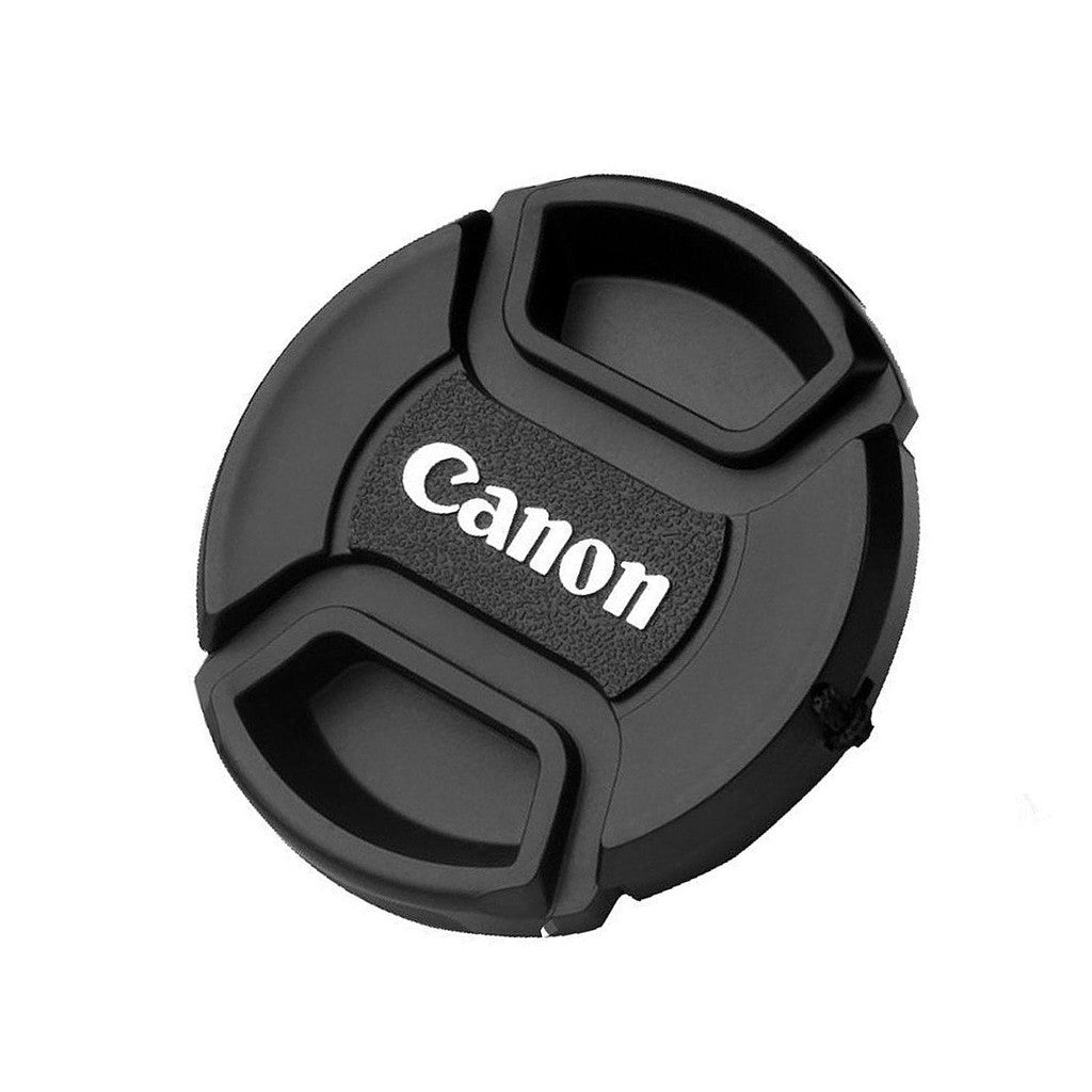 Canon Center-Pinch Snap-On Camera Front Lens Cap 49mm 52mm 55mm 58mm 62mm 67mm 72mm 77mm 82mm 95mm