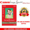 CANON PP-208 A4 PP 208 (20 sheets) 270gm PHOTO PAPER PLUS GLOSSY II For Lifestyle Photo
