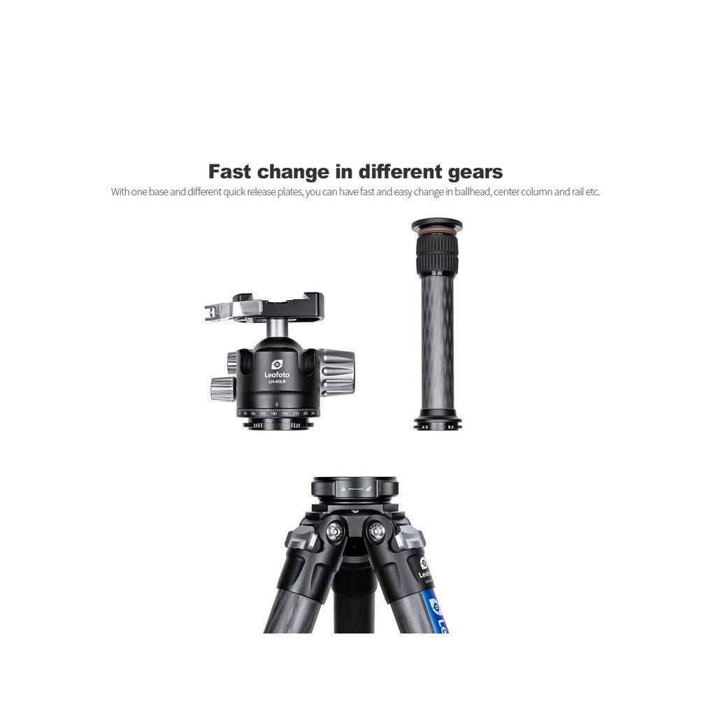 Leofoto QS-45 / QS-50 / QS-60 / QS-70 Quick-Link Tripod Head Quick Release Set