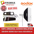 Ready Stock!! Godox SB-BW 60x90cm Speedlite Studio Strobe Flash Photo Reflective Softbox