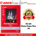 CANON SG-201 A4 ( 20 Sheets ) SATIN 260gm SG 201 Photo Paper Plus semi glossy