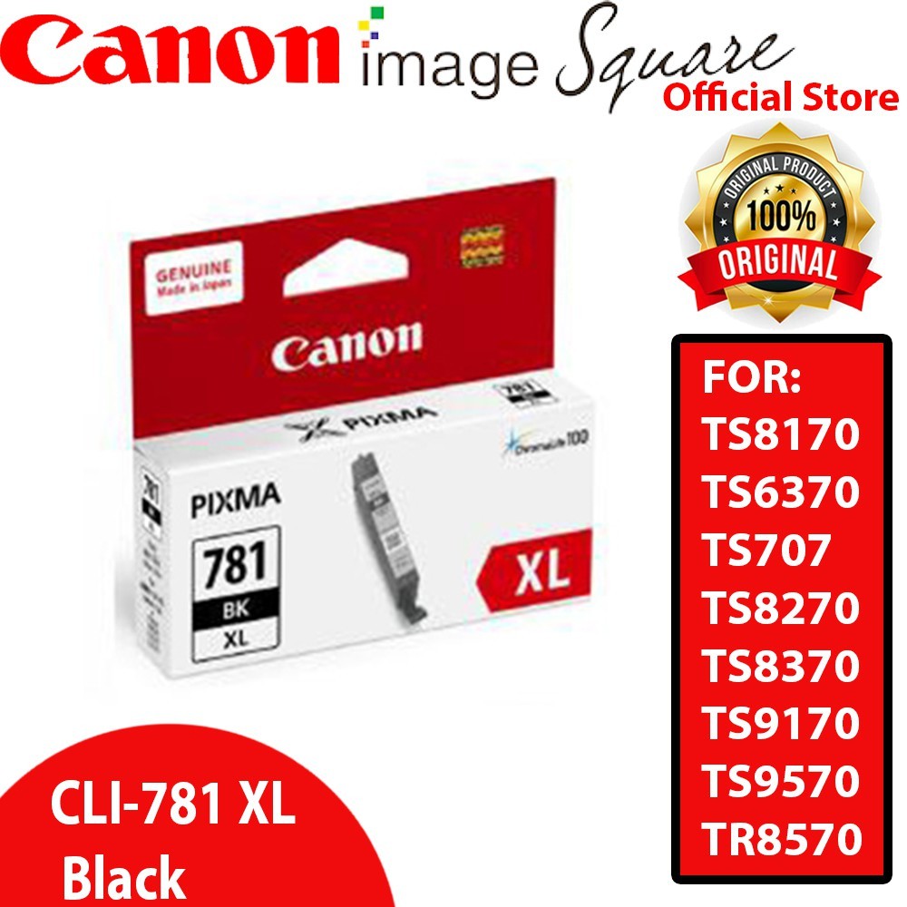 Canon CLI-781 XL (Black/Cyan/Magenta/Yellow/Photo Blue) PGI-780 PGBK XL 780 781XL