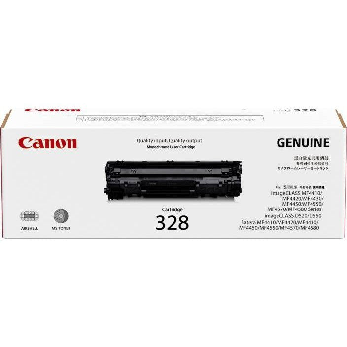 Canon 328 Toner Cartridge BK for MF4410/ 4430/ 4450d/ 4570dn/4870dn/4890dw/ FAX-L170