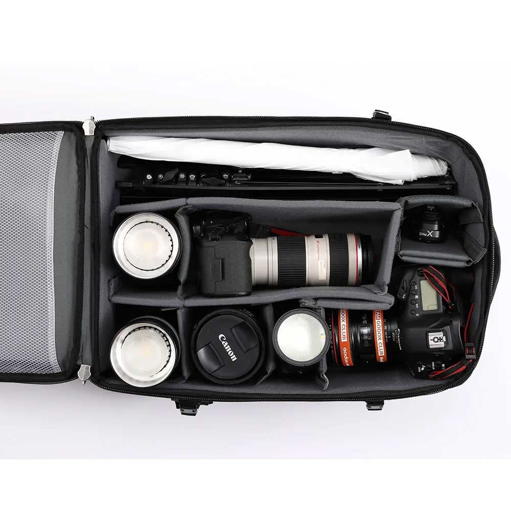 Ready Stock!! GODOX CB17 CARRYING BAG PORTABLE TRAVELLING CASE BACKPACK / CB-17 ROLLER CASE
