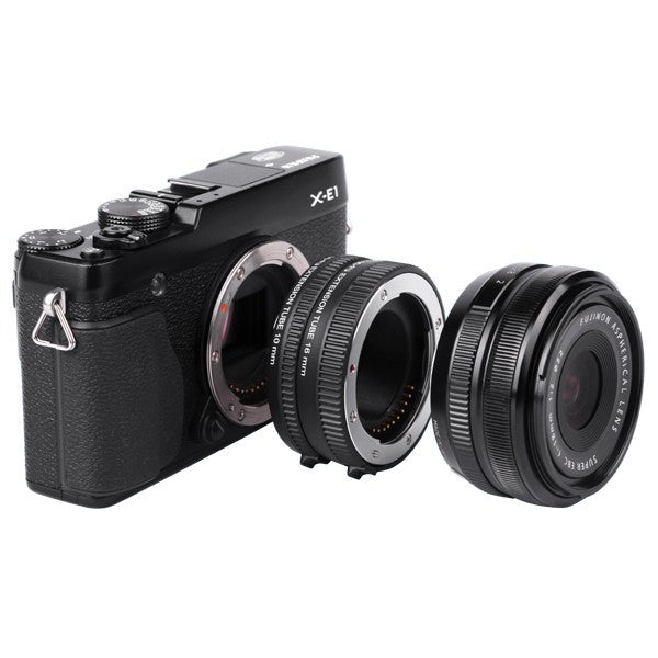 VILTROX DG-FU Auto focus AF Macro Extension Tube Ring Lens Adapter Mount for Fujifilm X X-Pro2 X-T2/T1 X-T20
