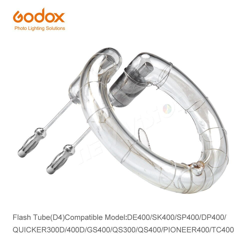Godox Flash Tube Bulb For Studio Strobe Light DS300 DE300 DE300II SK300II SK400 SK400II