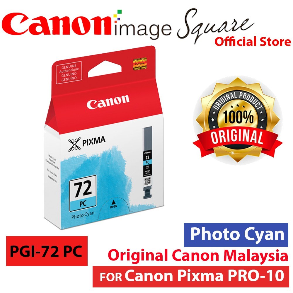 Canon Ink Cartridges PGI-72 pgi 72 pgi72 PBK/PM/PC/CO/MBK/GY/R/C/Y/M For Canon PIXMA PRO 10