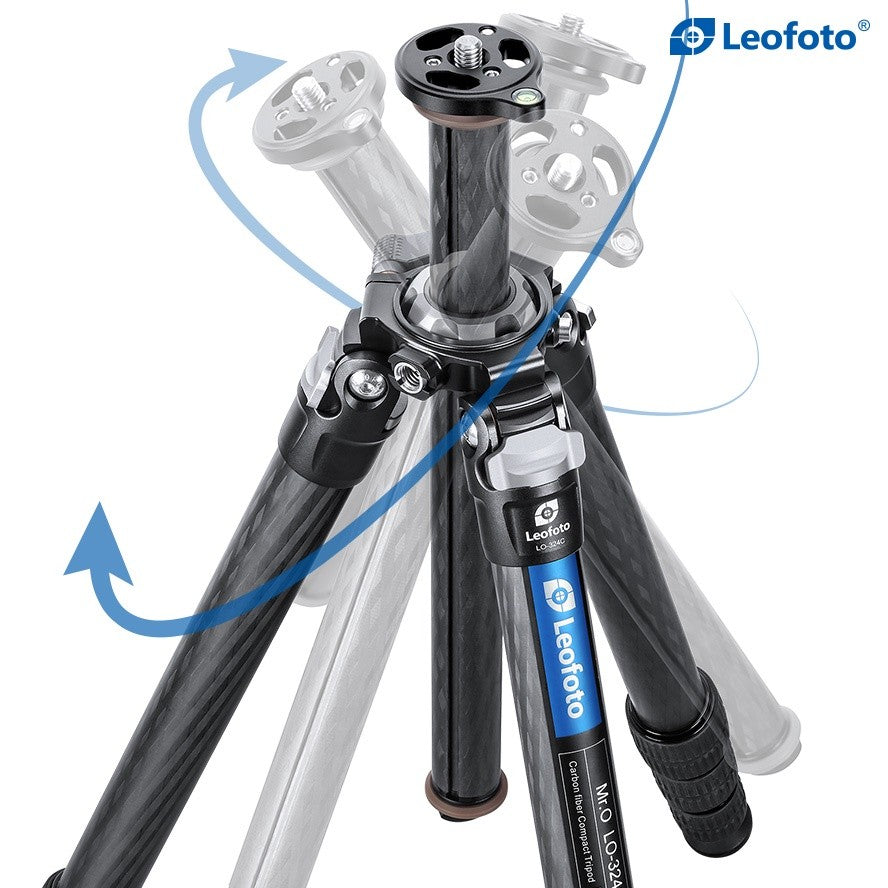 Leofoto Mr. O Series LO-324C Carbon Fiber Tripod 10 Years Warranty Malaysia