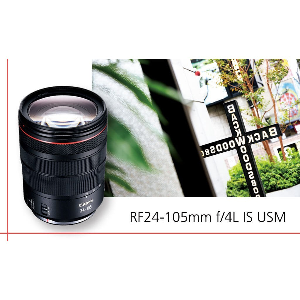 Canon RF 24-105mm f/4L IS USM rf24-105mm F4 L IS USM FREE UV FILTER, No Box-Taken out from Canon EOS R6 MKII KIT