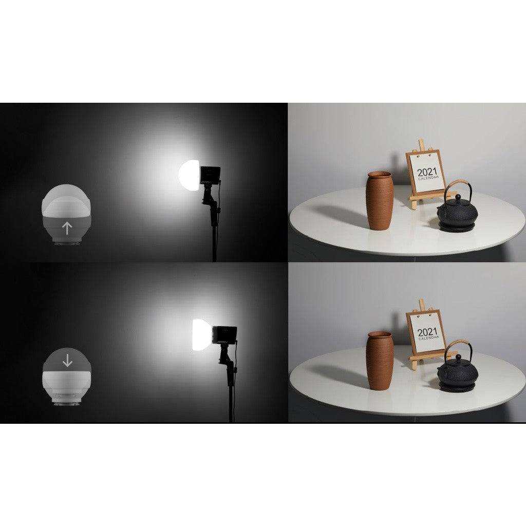 Godox ML-CD15 ML-CS1625 Silicone Diffuser Ball Dome Softbox ML30 ML60 V1 V850III V860III TT685 AD300PRO