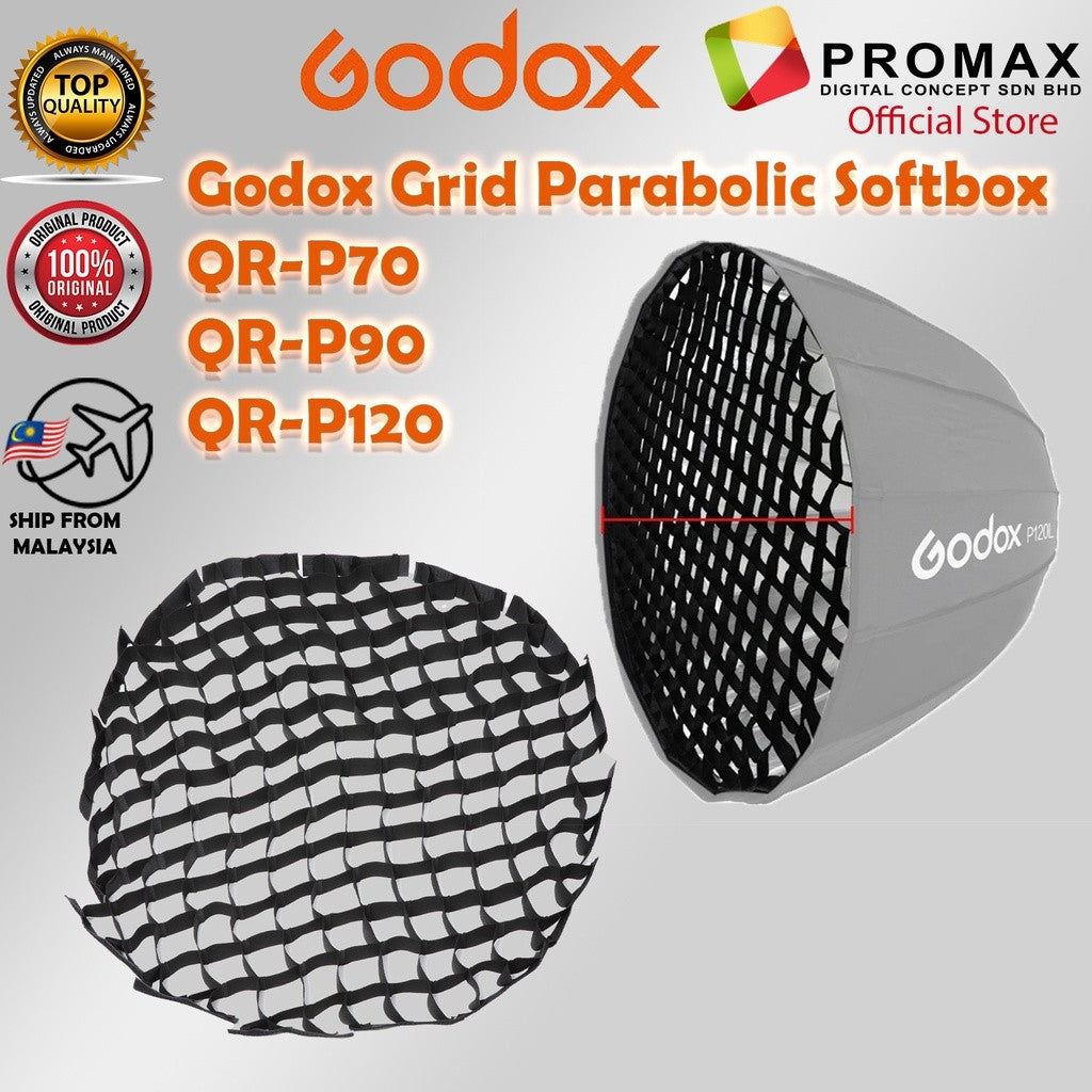 Godox Grid P70-G P90-G P120-G for QR-P70 QR-P90 QR-P120 Parabolic Softbox