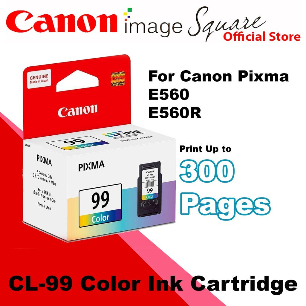 Canon PG-89 Black/CL-99 Colour Ink Cartridge Refill PG89 CL99 Black Colour Ink For E560 E560R Printer