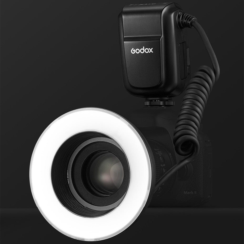 Godox MF-R76  / MF-R76S MF-R76C TTL Macro LED Ring Light Macro Speedlite Flash Light SONY NIKON CANON