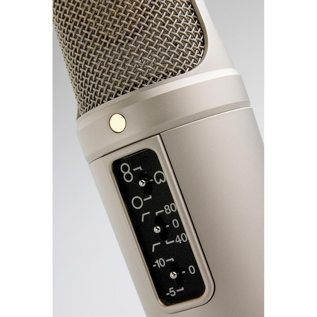 Rode NT2-A Studio Solution Package Multi-Pattern Dual 1" Condenser Microphone Rode Malaysia 1Year Warranty