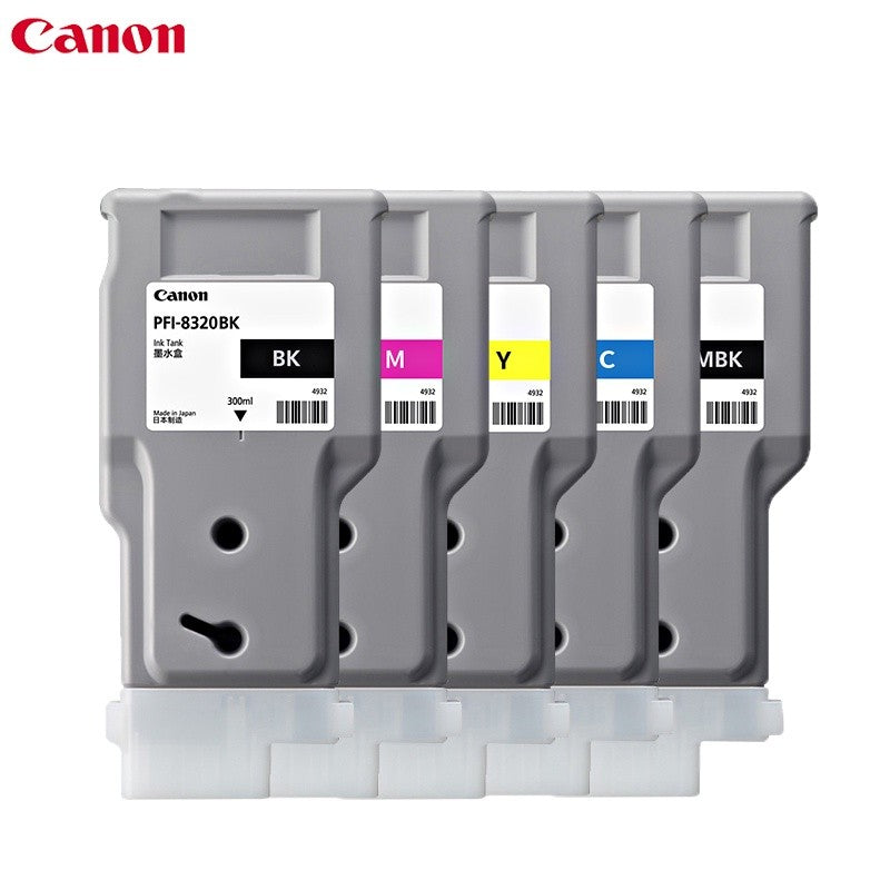Canon LFP Ink Tank PFI-8120 / PFI-8320 MBK /BK /C/M /Y consumables cartridge TM5200 TM5205 TM5250 TM5300 TM5305