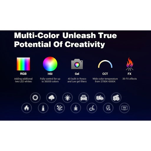 Cheapest!! Godox Tube Light TL-60 / TL60 RGB w/ 1KIT 2KIT HSI Control Tube Light
