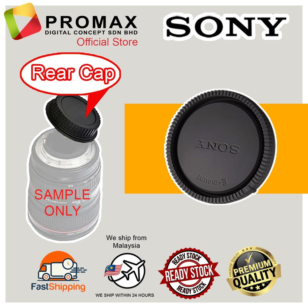 [Ready Stock] Camera SLR Mirorless Body Cap & Rear Lens Cap Cover Set for Canon Nikon Sony Fujifilm Olympus Micro 4/3 FT