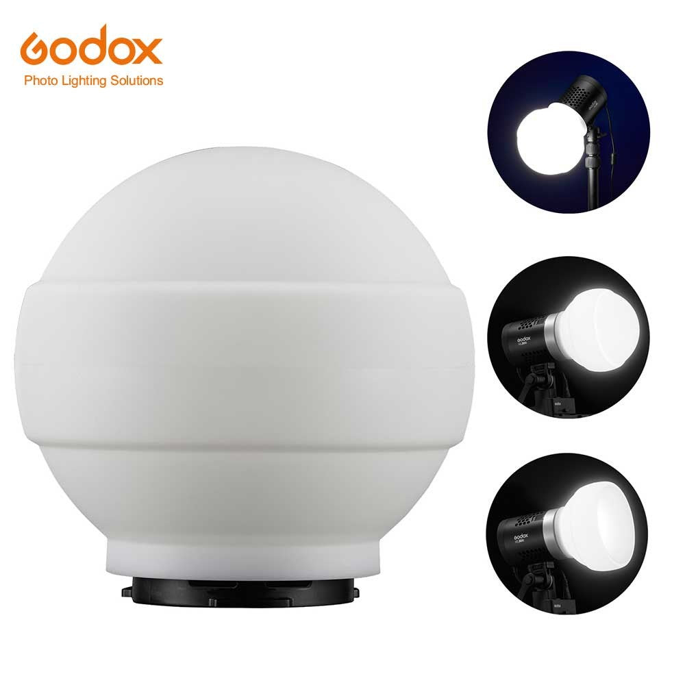 Godox ML-CD15 ML-CS1625 Silicone Diffuser Ball Dome Softbox ML30 ML60 V1 V850III V860III TT685 AD300PRO