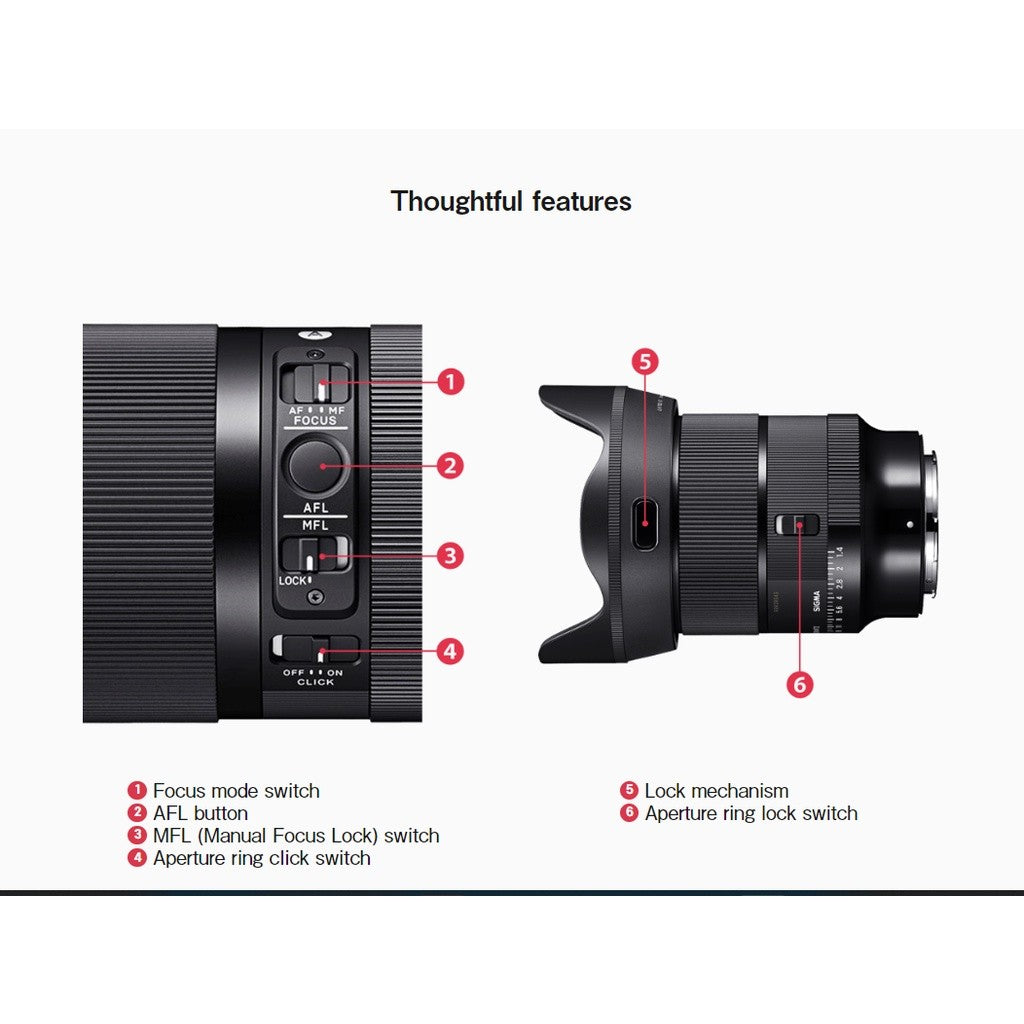 Sigma 24mm f1.4 DG DN Art Lens (Sony E)