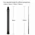 TELESIN 3M / 1.5M Ultra Long Light Carbon Fiber Invisible Selfie Stick Pole For Insta360 ONE X2 X3 R GoPro Action Camera